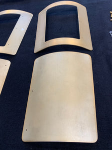 Rudder Bell Crank Access Covers to suit Cessna 180 and 185